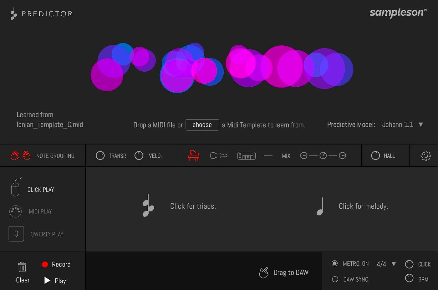 Get Sampleson’s Predictor for $29 for a limited time