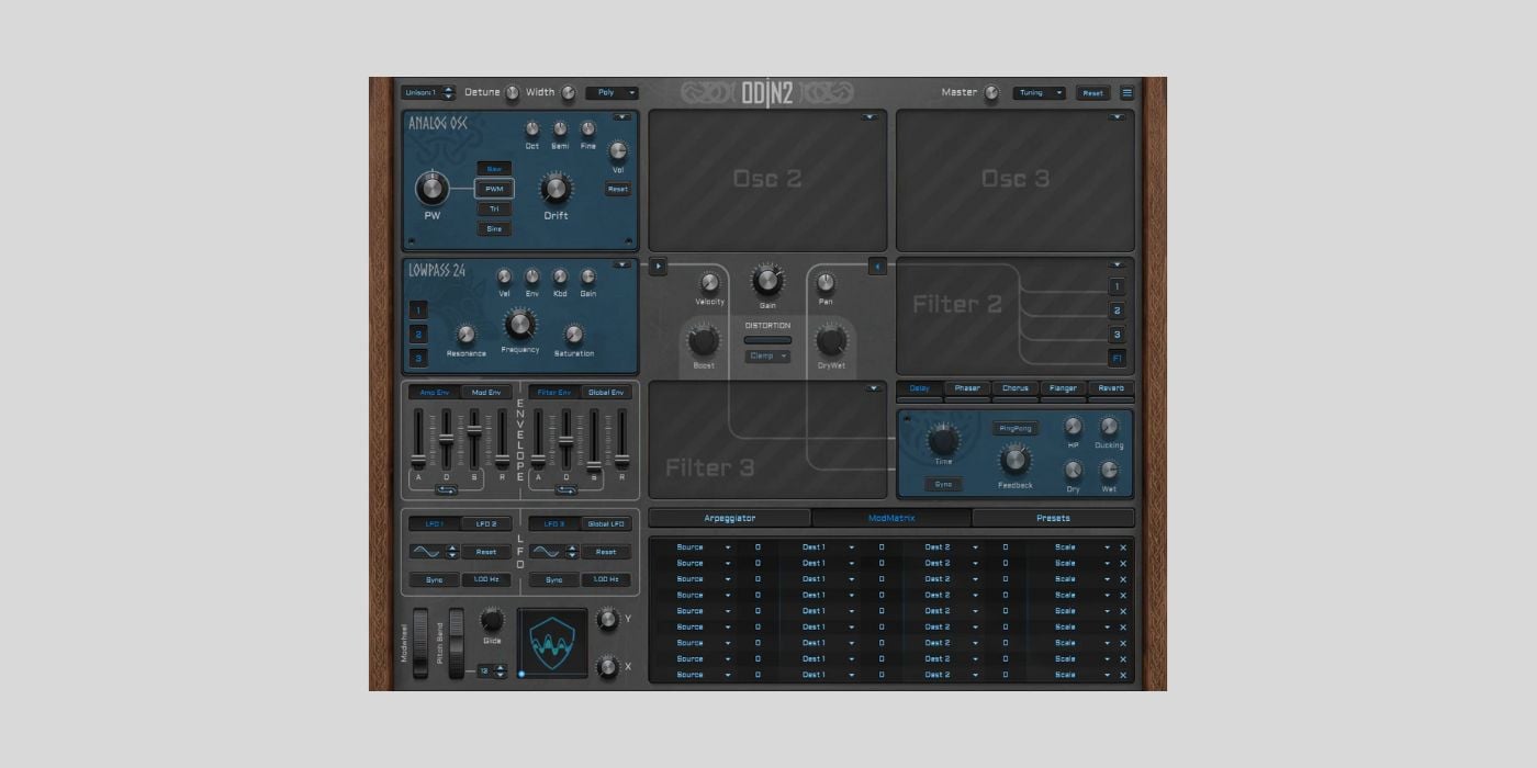 The Wave Warden’s FREE and open-source synth, Odin 2, gets a UI overhaul