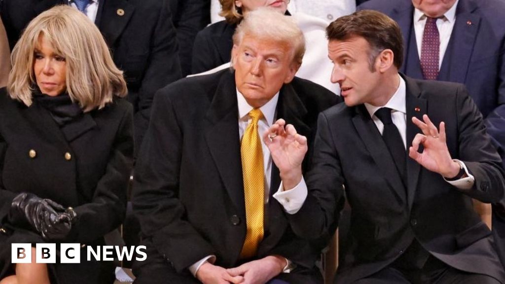 World leaders join Macron for cathedral reopening