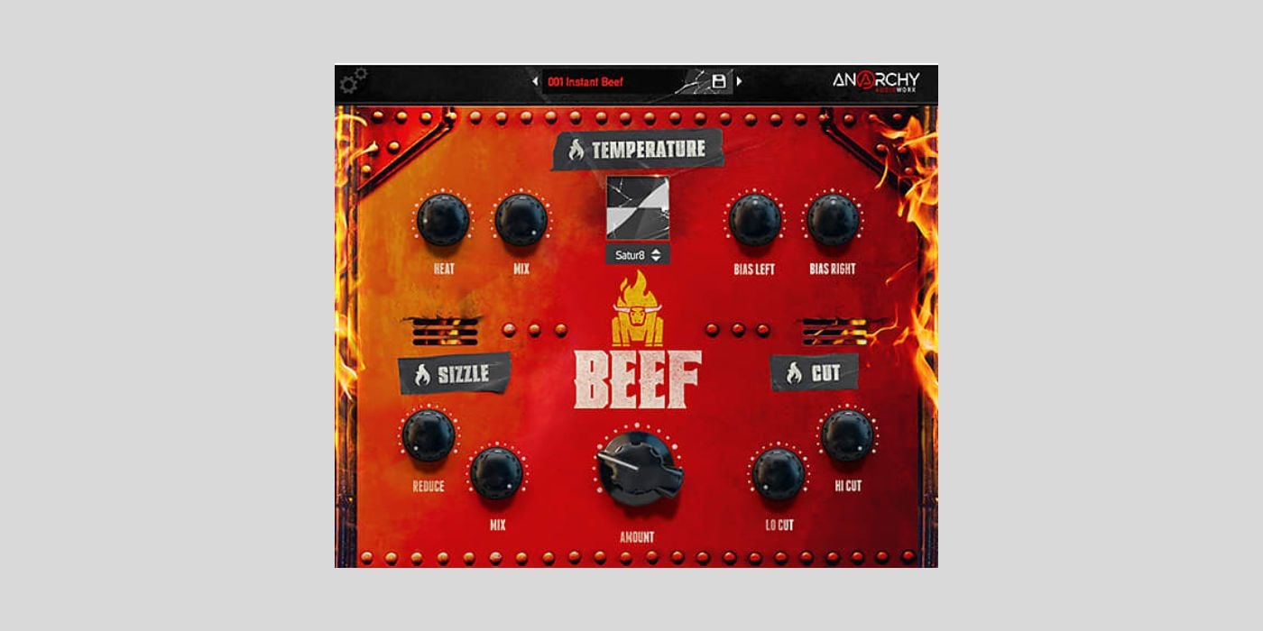 Get the BEEF multi-distortion plugin by Anarchy Audioworx for FREE