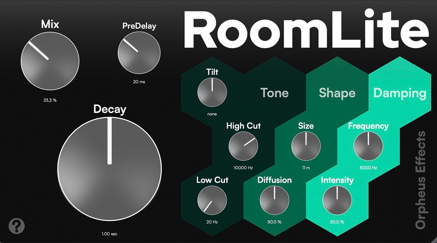 Orpheus Effects releases new FREE room reverb plugin RoomLite